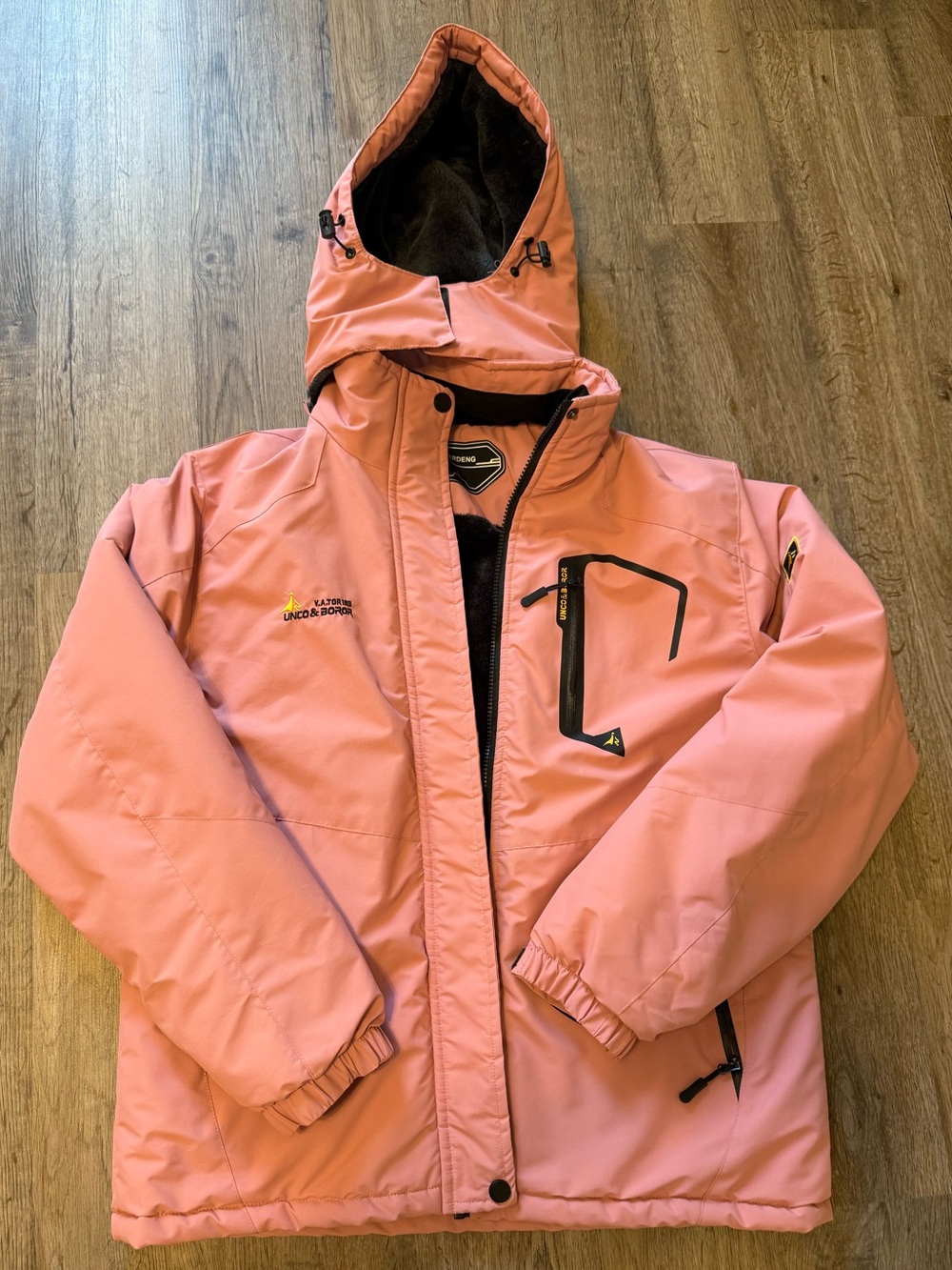 MOERDENG Women's Ski Jacket Warm Winter Coat